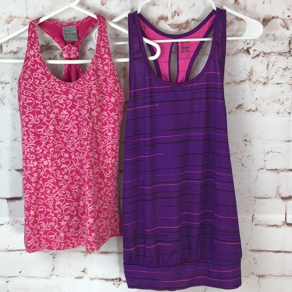 Marika & Champion Racerback Athletic Tops Size Medium